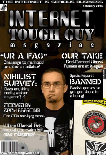 Cover of “Internet Tought Guy Magazine”