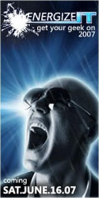 Microsoft “Energize IT” poster