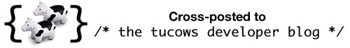 Cross-posted tot he Tucows Developer Blog.