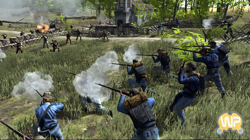 Screenshot from the game “History Channel: Civil War”