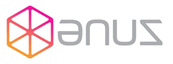 Zune logo upside down (appears to read as “anuz”)