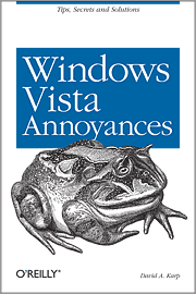 Cover of the book “Windows Vista Annoyances”