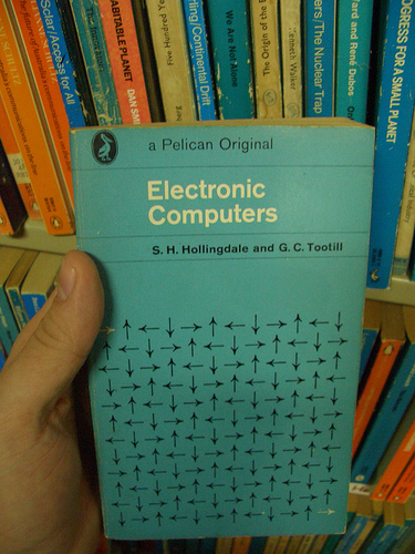 Cover of the book “Electronic Computers”