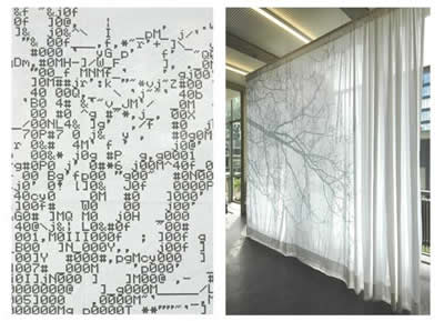 ASCII curtains