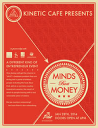 minds beat money poster