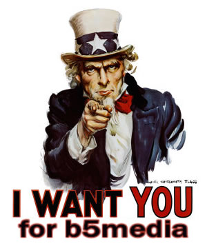 Uncle Sam: I want you for b5media