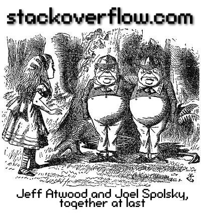 Tweedledum and Tweedledee
