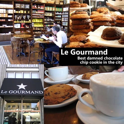 Le Gourmand: Best damned chocolate chip cookie in the city