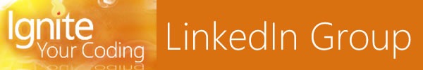 Banner: Ignite Your Coding LinkedIn group