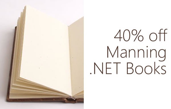 40 percent off Manning NET books
