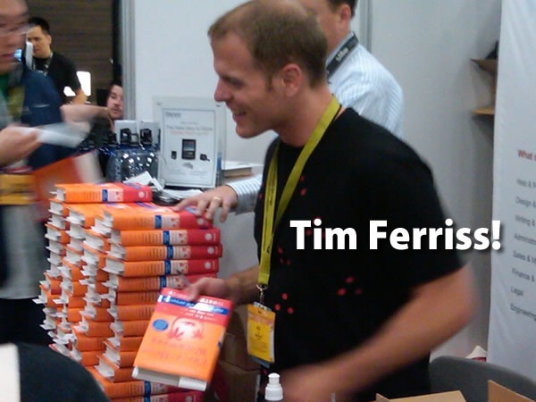 Tim Ferriss!: Tim Ferriss at a book signing