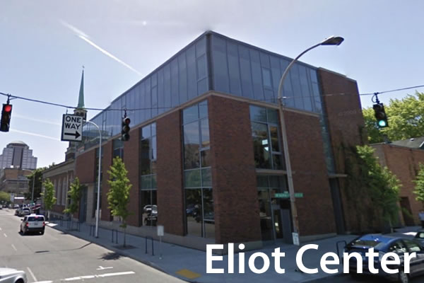 Eliot Center, as seen from the street