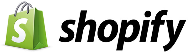 Shopify logo banner