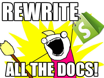 Rewrite all the docs