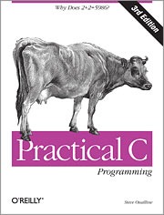 Cover of the O'Reilly book "Practical C Programming"