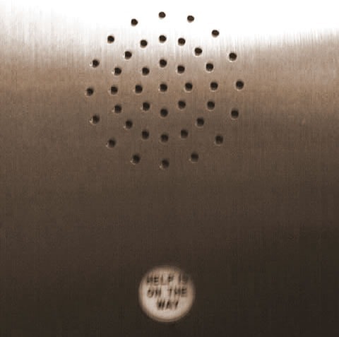 "Help is on the way" indicator on an elevator's control panel