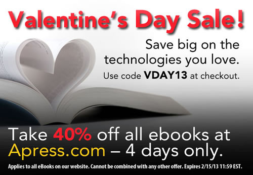 apress valentine sale