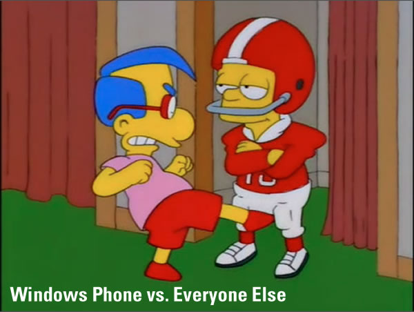 windows phone vs everyone else