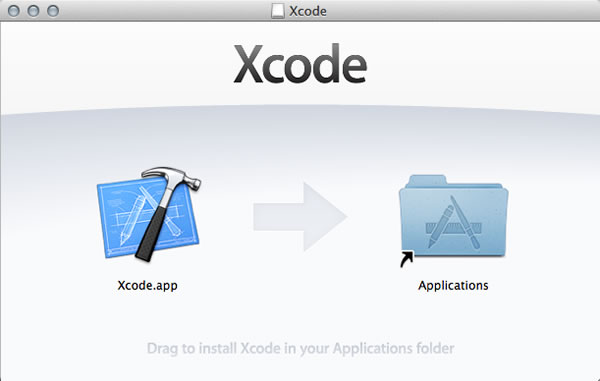 xcode stuck on installing