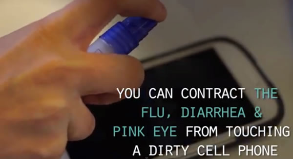 dirty cell phone