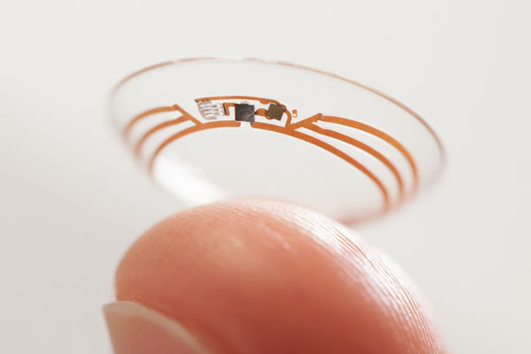 google smart contact lens