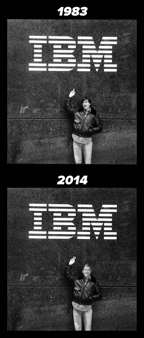 apple and ibm - 1983 and 2014