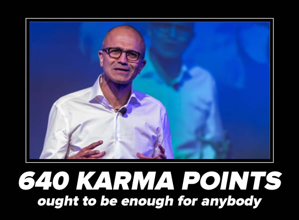 640 karma points