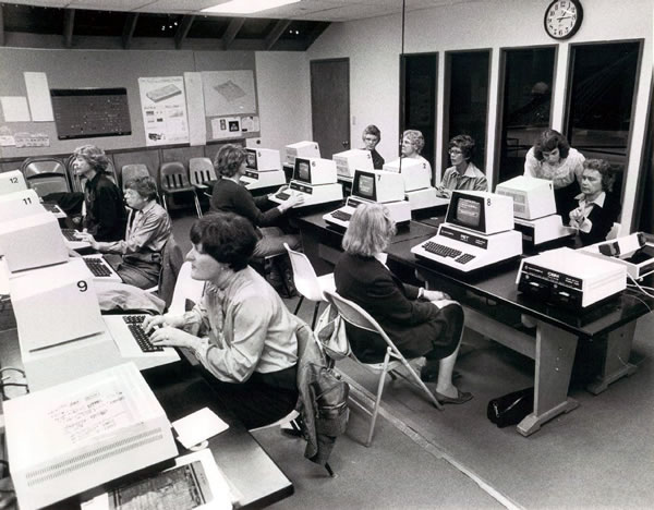 80s computer lab