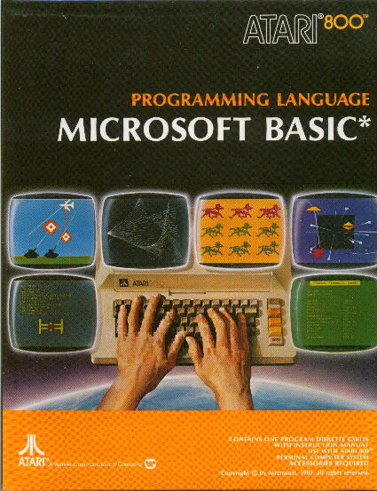 atari microsoft basic book