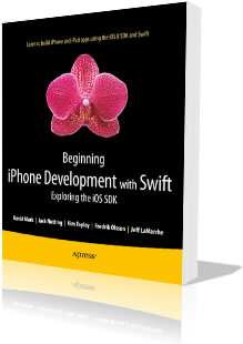 The book 'Beginning iPhone Development with Swift'