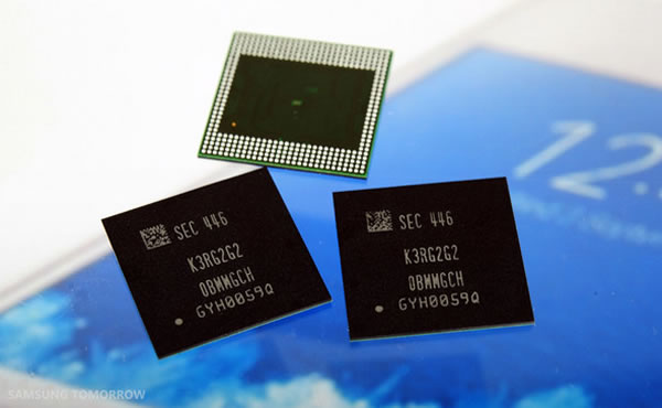 samsung 8 gigabit ram chips