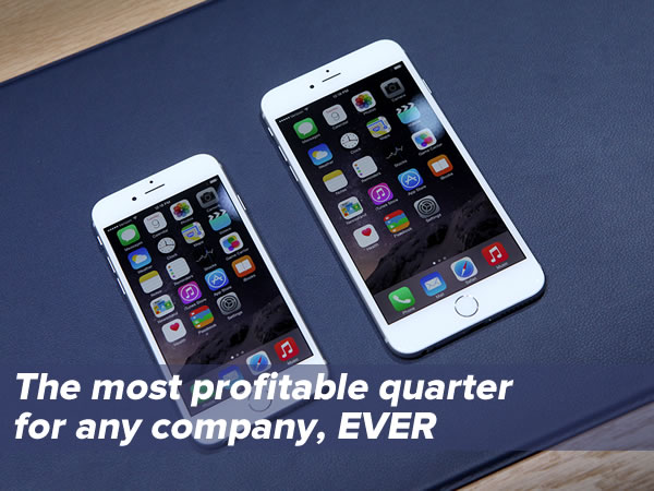 the most profitable quarter ever