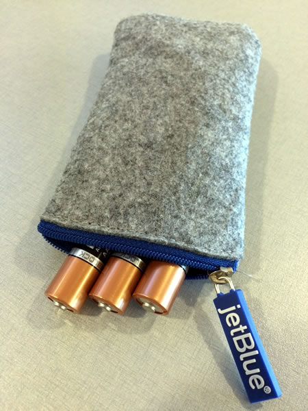jetblue earbuds case 2015 batteries
