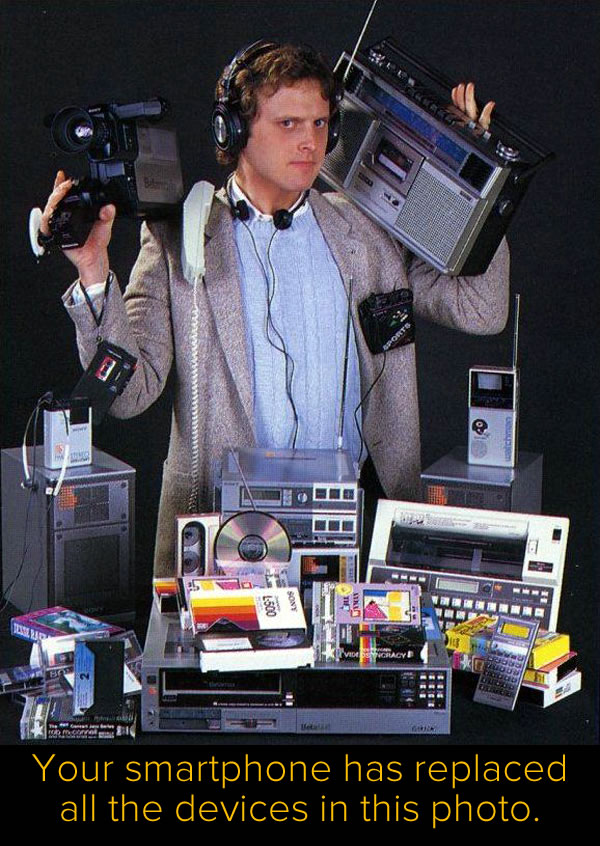 80s tech replaced by smartphone