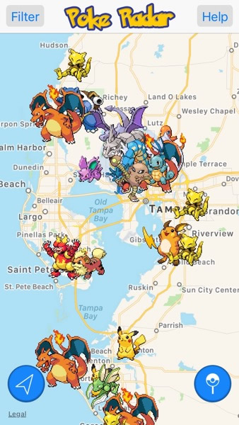 Check out This Map of the Most Wanted 'Pokemon Go' Pokemon in the USA –  TouchArcade