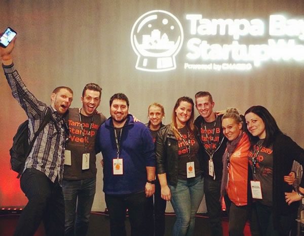 Photo: Organizers of Tampa Bay Startup Week 2015.