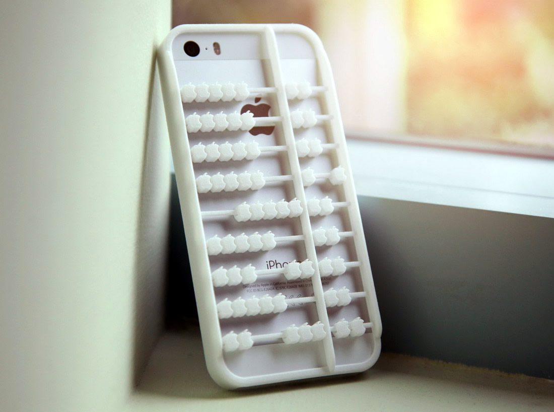 apple abacus phone case Global Nerdy