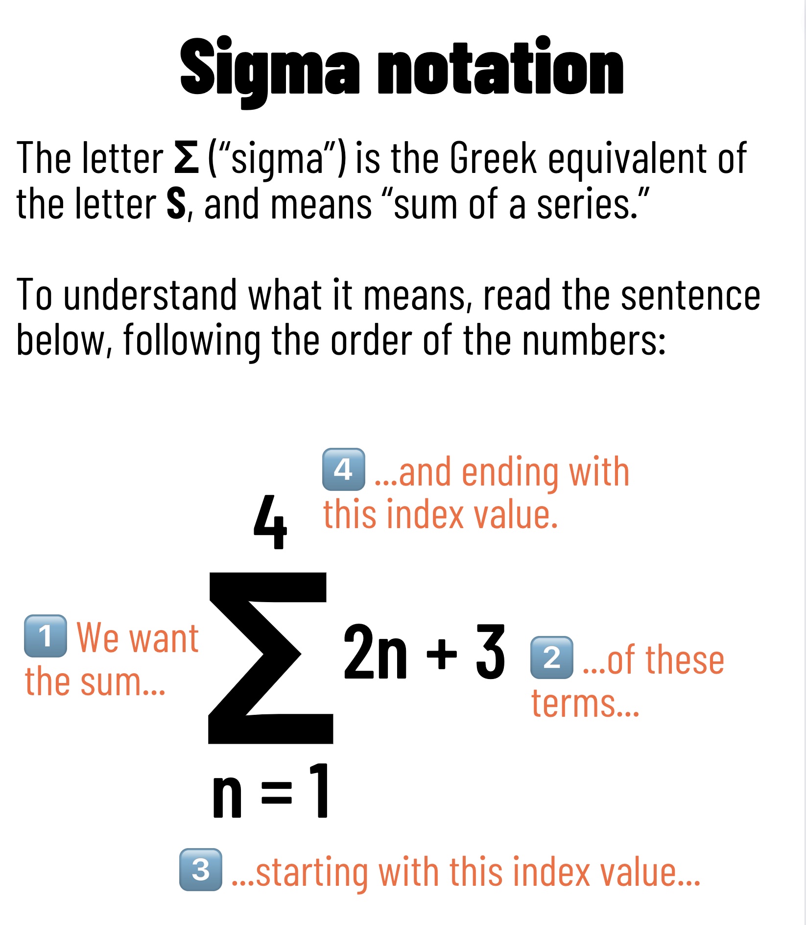 Sigma notation Global Nerdy