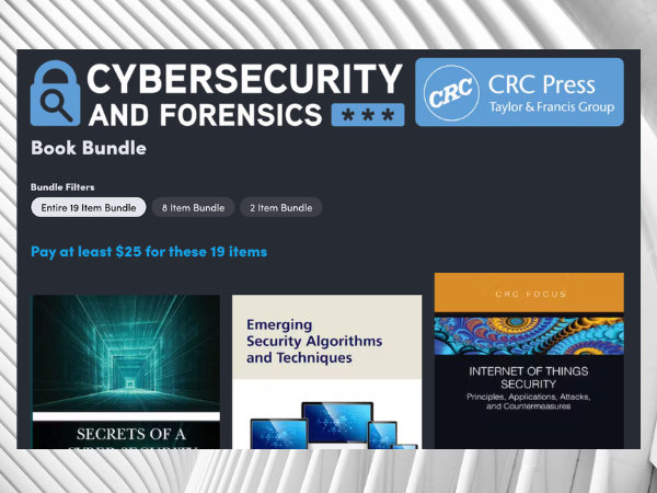 Humble Bundle has a Cyber Security Bundle. How are the quality of these  books, if you recognize them? : r/cybersecurity